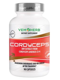 Vemoherb Cordyceps CS-4, 90 kapslí