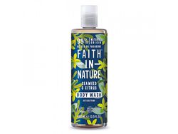 Faith in Nature - Sprchový gel Mořská řasa a citrus, 400 ml