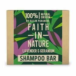 Faith in Nature - Tuhý šampon - Levandule a Pelargonie, 85g