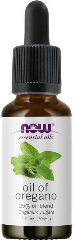 NOW® Foods NOW Essential Oil, Oil of oregano blend (éterický olej z oregano směsi), 30 ml