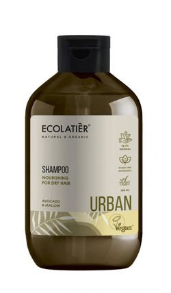 ECOLATIER URBAN - Vyživující šampon na suché vlasy – Avokádo a Sléz, 600 ml