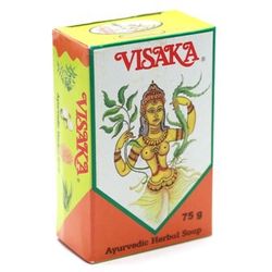 Siddhalepa Visaka ajurvédské mýdlo, 75 g