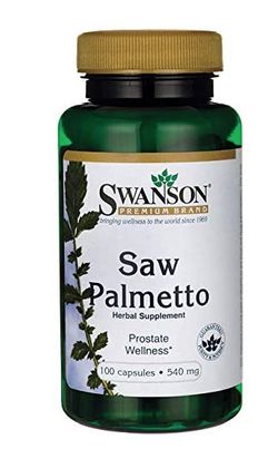 Swanson Saw Palmetto (Serenoa plazivá), 540 mg, 100 kapslí
