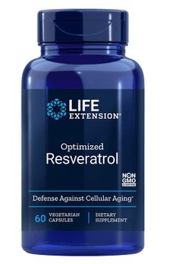 Life Extension Optimized Resveratrol, 250 mg, 60 kapslí