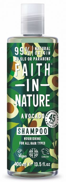 Faith in Nature - Přírodní šampon s avokádovým olejem 400ml
