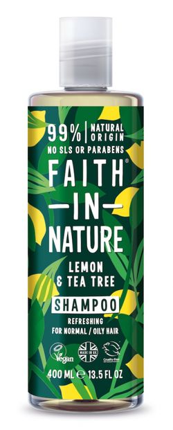 Faith in Nature - Šampon Citrón & Tea Tree 400ml
