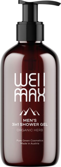 WellMax Pánský sprchový gel 3v1, 250 ml
