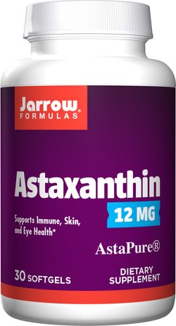 Jarrow Formulas Jarrow Astaxanthin, 12 mg, 30 softgelových kapslí