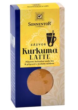 Sonnentor Kurkuma Latte - zázvor BIO 60 g *CZ-BIO-002 certifikát