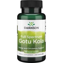 Swanson Gotu Kola, 435 mg, 60 kapslí