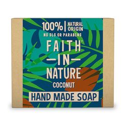Faith in Nature - Rostlinné tuhé mýdlo s kokosovým olejem 100g