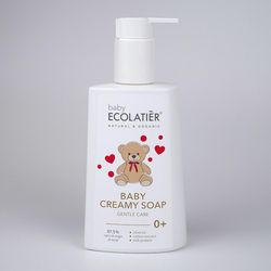 ECOLATIER - Dětské jemné krémové mýdlo 0+,  250 ml