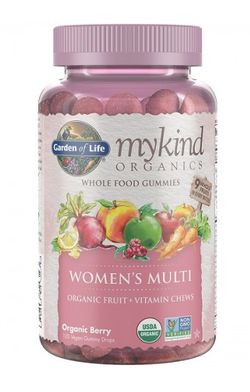 Garden of life Mykind Women gummy, multivitamín pro ženy, 120 gumových bonbónů
