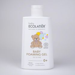 ECOLATIER - Dětský pěnivý mycí gel "od hlavy po paty" 0+, 250 ml