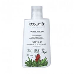 ECOLATIER - Pleťové čistící tonikum - Hydratační - organické Aloe Vera, 250 ml
