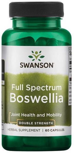 Swanson Full Spectrum Boswellia, 800mg Double Strength, 60 kapslí