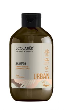 ECOLATIER URBAN - Posilující šampon na křehké vlasy – Bambucké máslo a Magnolie, 600 ml