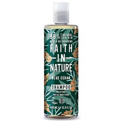 Faith in Nature Faith For Men - Přírodní šampon Modrý cedr 400ml