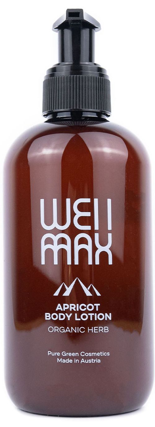 WellMax Tělové mléko - meruňka, 250 ml