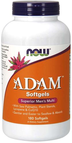 Now® Foods NOW Adam, Multivitamin pro muže, 180 softgels