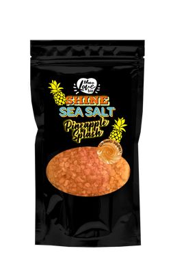 BISOU - Třpytivá mořská sůl do koupele - Pineapple splash, 250 g