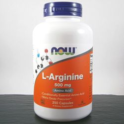 NOW® Foods NOW L-Arginin, 500 mg x 250 kapslí