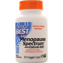 Doctor's Best Menopause Spectrum with EstroG-100 (Menopauza), 30 rostlinných kapslí