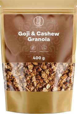 BrainMax Pure Goji & Cashew granola (granola - goji a kešu) 400g