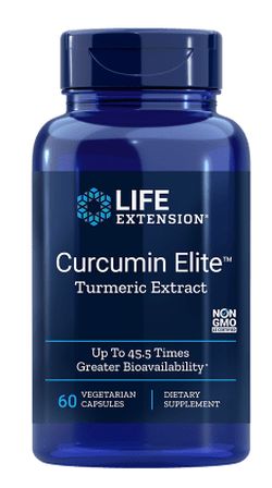 Life Extension Curcumin Elite™ Turmeric Extract - extrakt z kurkumy, 60 kapslí