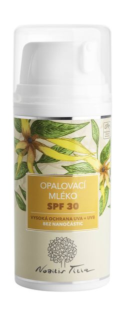 Nobilis Tilia - Opalovací mléko SPF 30, 100 ml