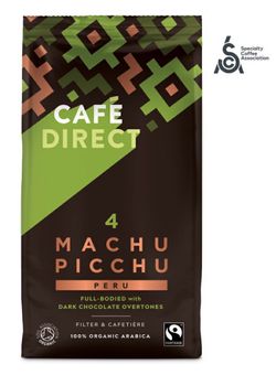Cafédirect - BIO Machu Picchu SCA 82 mletá káva 227g *ie-org-02 certifikát