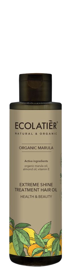 ECOLATIER - Olejová kúra na vlasy pro extrémní lesk - MARULA, 200 ml
