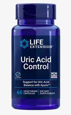 Life Extension Uric Acid Control, doplněk pro snížení kyseliny močové