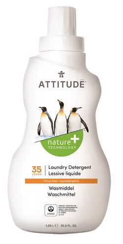 Attitude - Prací gel s vůní citronové kůry, 1050ml