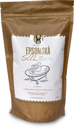 BrainMax - Epsomská sůl, 1kg