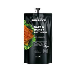 Café MIMI - Tělový peeling Anti-cellulite, Mořská sůl a třtinový cukr, 100 ml