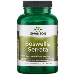 Swanson Boswellia Serrata (Kadidlovník pilovitý extrakt), 500 mg, 120 rostlinných kapslí