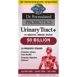 Garden of life Dr. Formulated Probiotics Urinary tract (probiotika pro ženy, močové cesty), 50 mld. CFU, 16 kmenů, 60 rostlinných kapslí