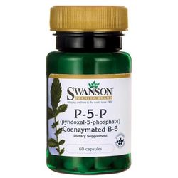 Swanson Vitamin B6 P-5-P, 20 mg, (vitamin B6), 60 kapslí