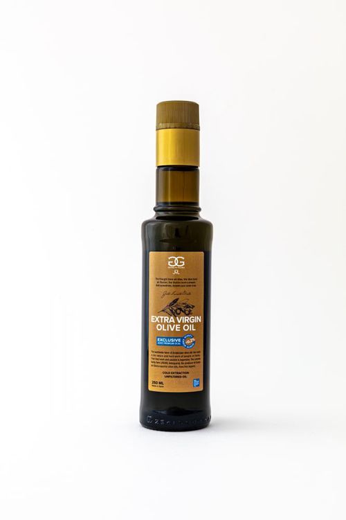 GOTAS DE GLORIA - olivové oleje Extra panenský olivový olej Ocala za studena lisovaný 250 ml, sklo