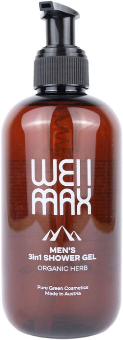 WellMax Pánský sprchový gel 3v1, 250 ml