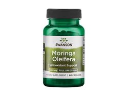 Swanson Moringa Oleifera (Moringa olejodárná), 400 mg, 60 kapslí
