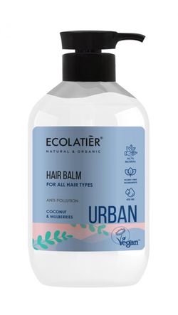 ECOLATIER URBAN - Balzám pro všechny typy vlasů - Kokos a Moruša , 400 ml