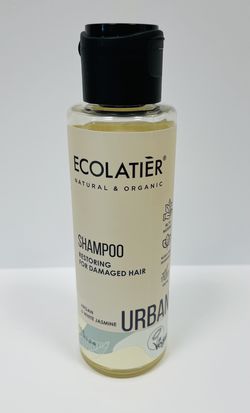 ECOLATIER URBAN - Obnovující šampon pro poškozené vlasy – Arganový olej a Bílý Jasmín, MINI 100 ml