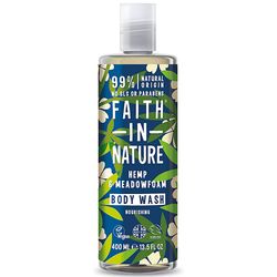 Faith in Nature - Přírodní sprchový gel konopí a mokřadka 400ml